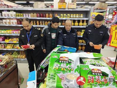 上蔡县五龙派出所联合食药监部门开展食品安全大检查活动